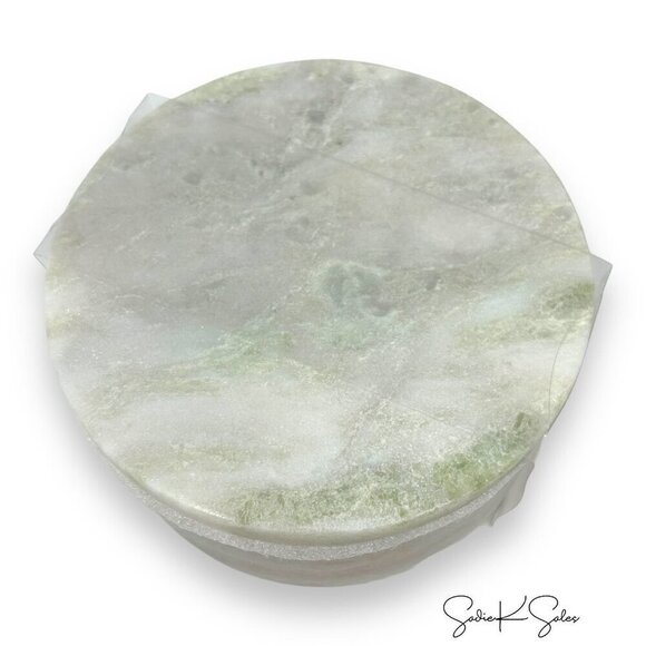 Threshold Onyx Stone Statement Container White‎ Round Storage w/ Lid - Target - Picture 5 of 7